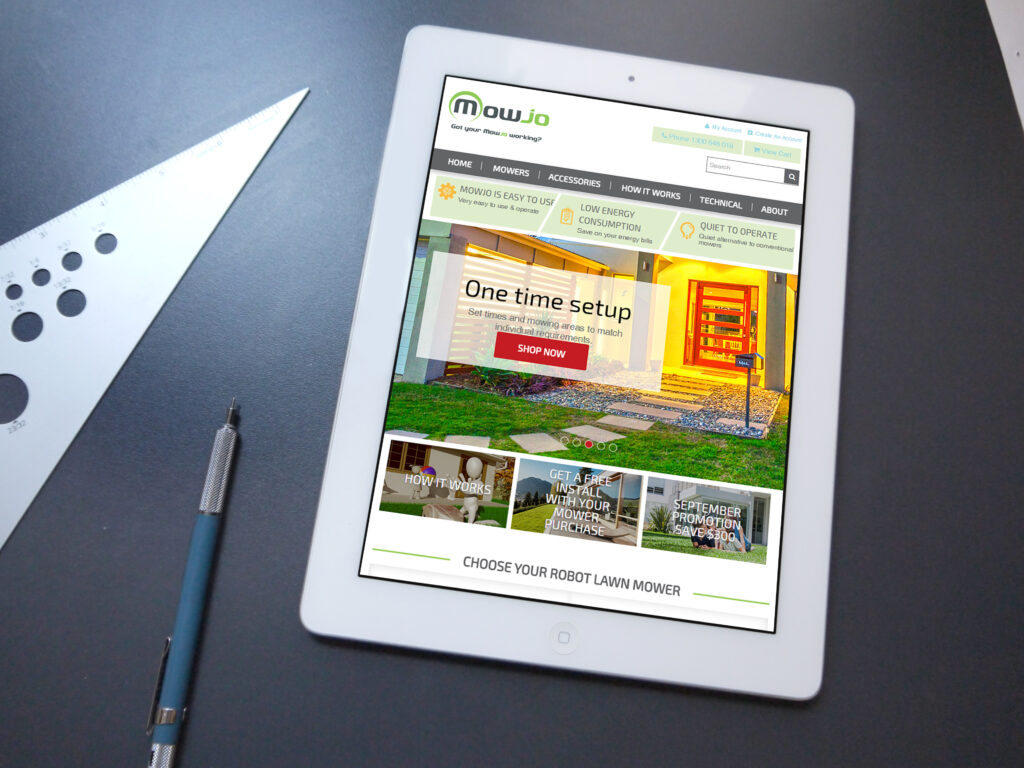 Case Study: Mowjo eCommerce Website