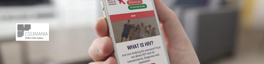 Best website design for HIV awareness website