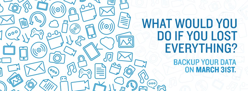 Stay ahead of disaster and keep safe this World Backup Day